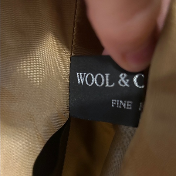 Cinzia Rocca Tan Buttoned Trench Coat - Picture 6 of 8